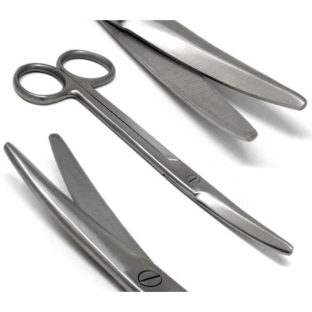 A2Z Scilab Mayo Dissecting Blunt Scissors 5.5", Curved, Stainless Steel A2Z-ZR079